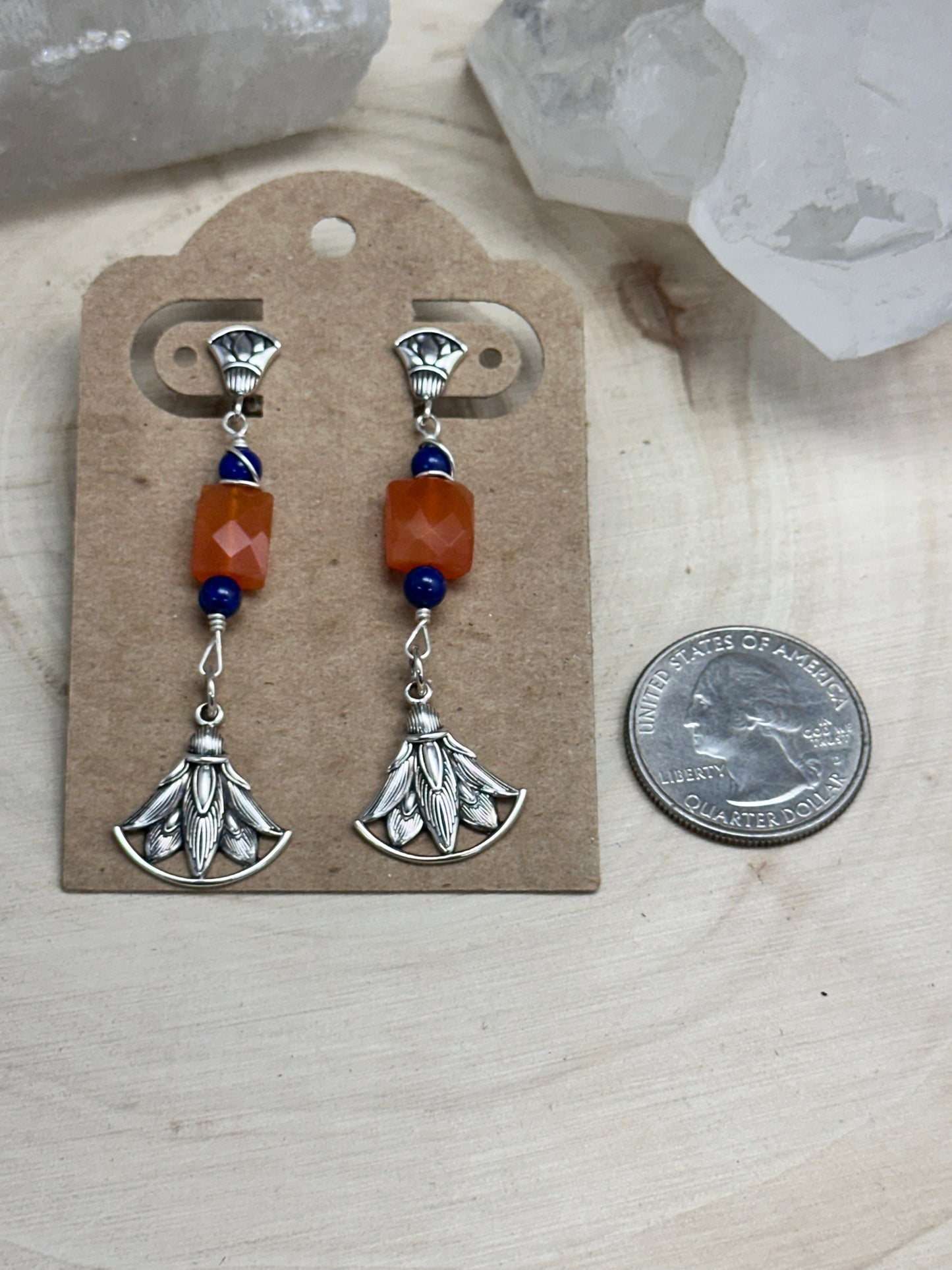 Ancient Lotus earrings