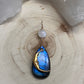 Bronze Moon with Labradorite pendant