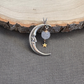 Sterling Crescent Moon pendant