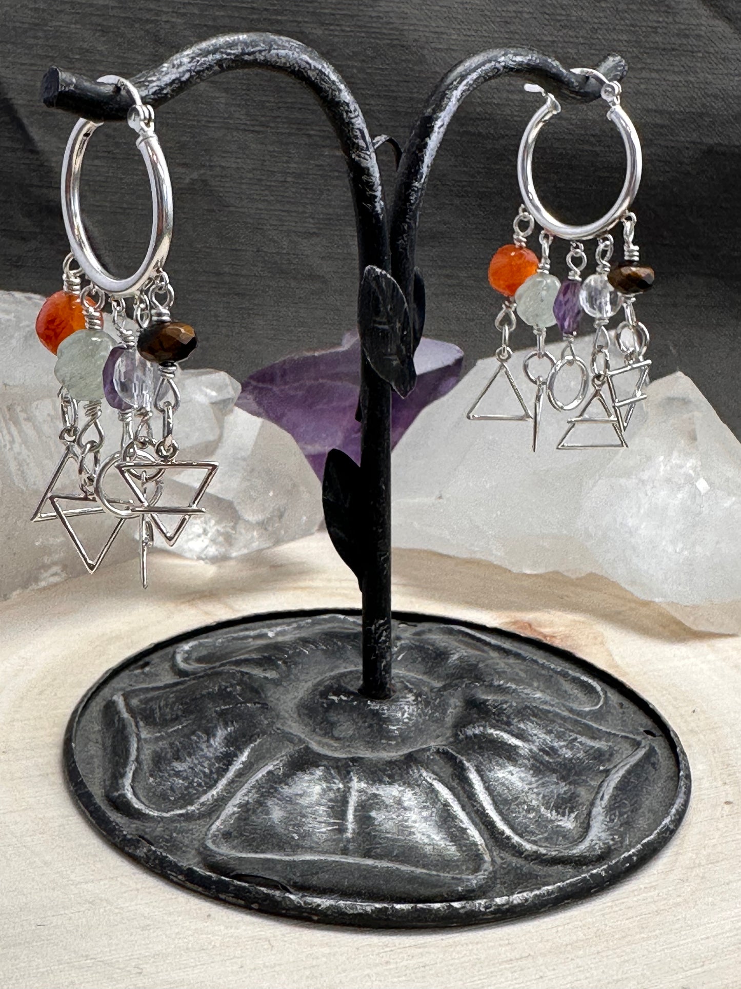 Elemental Hoop earrings