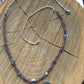 necklace "North Star" Amethyst pendant, Amethyst, Labradorite, Celestial series, Guiding Light, Reiki charged, Chakra jewelry