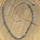 necklace "North Star" Amethyst pendant, Amethyst, Labradorite, Celestial series, Guiding Light, Reiki charged, Chakra jewelry