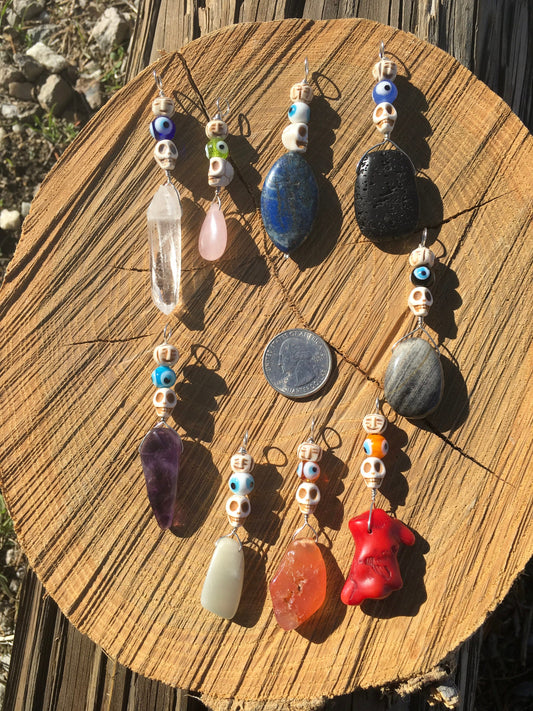 pendants "MeToo Talisman" Survivor jewelry, Healing pendant, Reiki charged, Underworld travels, Skulls, Evil Eyes, Divine Feminine, Goddess