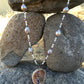 necklace "Waterfall" Abalone & Pearl pendant, Large Baroque Pearls, MOP beads, Mermaid jewelry, Ocean, pearl necklace, Reiki Yemaya Siren