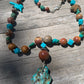 necklace "Desert Summer" Kingman Turquoise & Jasper pendant, Turquoise, Jasper, Animal Fetish, Gift idea, Wild West jewelry, Gender Neutral