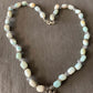 necklace "Frost Dragon" Sterling Dragon pendant, Amazonite, Quartz, Snowflakes, Gift idea, Gender Neutral, Reiki charged, Dragon jewelry