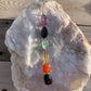 Necklace "Pride" Rainbow pendant, LGBTQ+, chakra jewelry, Reiki charged, statement piece, Gender Neutral, Gift Idea, Semi Precious stones
