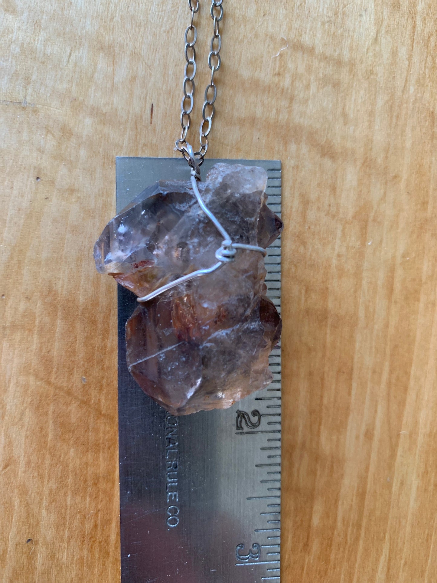 Crystal pendants, Smoky Quartz Crystals, Sterling Silver, Gender Neutral Jewelry, Grounding Crystals, Reiki charged, Gift Idea, Root Chakra