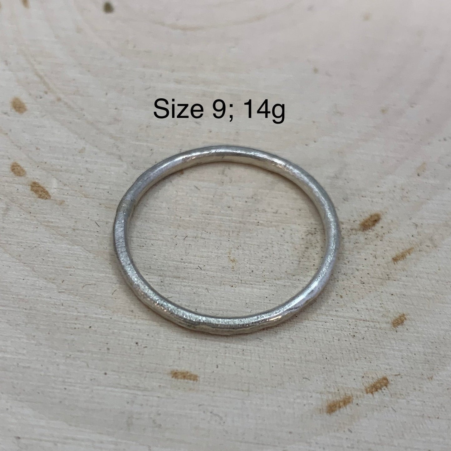 Single Sterling Rings