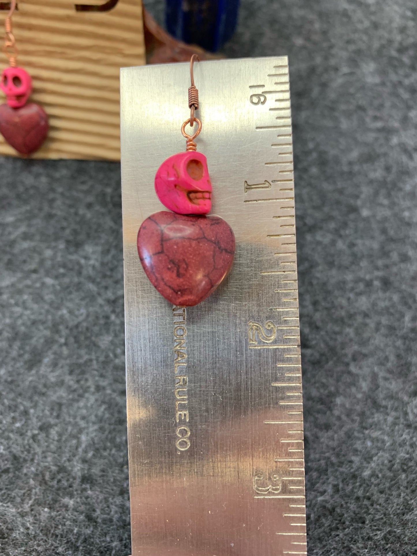 Gothic Hearts earrings