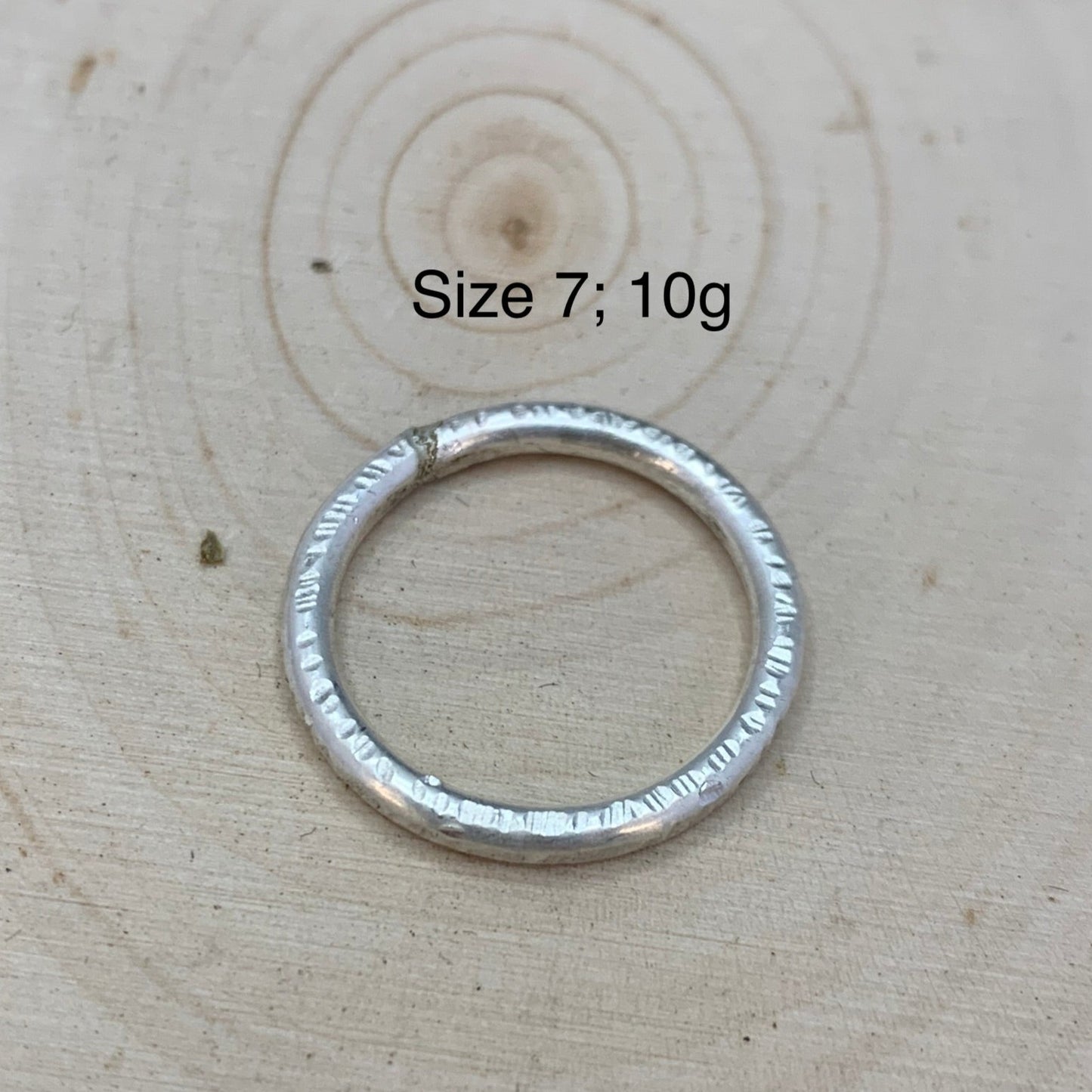 Single Sterling Rings